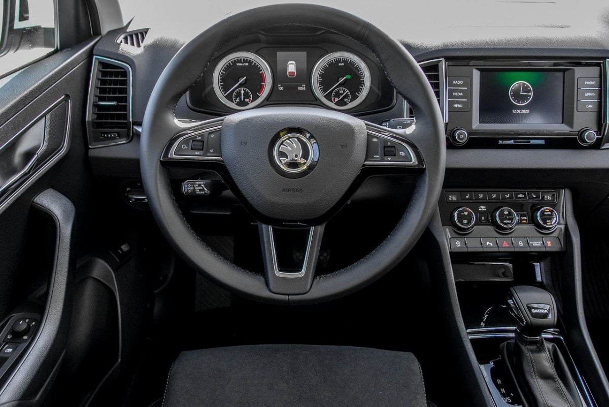 Салон нового Skoda Karoq