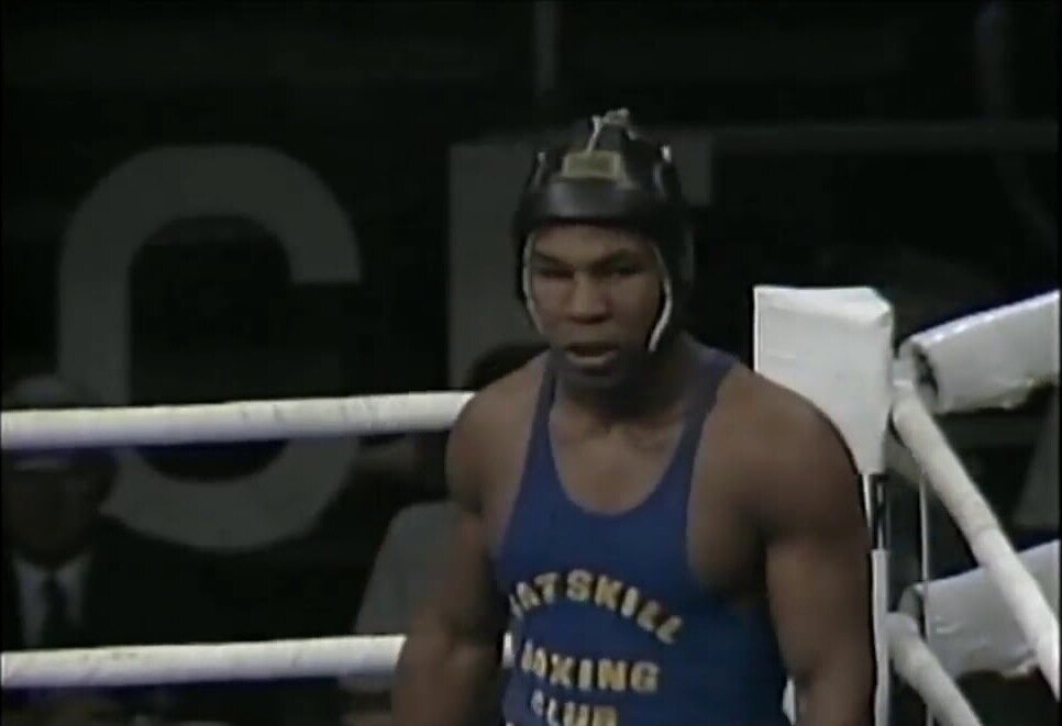 Майк Тайсон на юношеской Олимпиаде