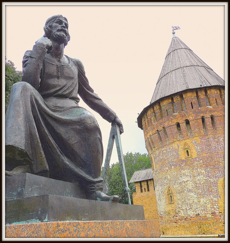 Зодчий. Фёдор Конь - главный строитель смоленской крепости. Башня Громовая.