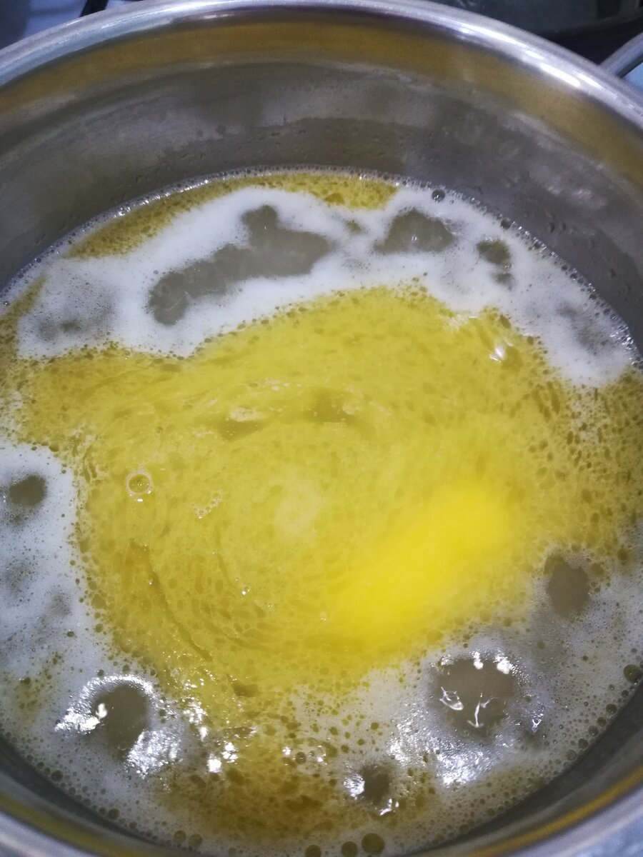 Вода + сливочное масло