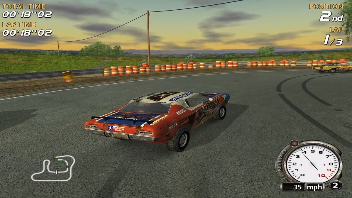 FlatOut-это совершенно безумная гоночная аркада где море адреналина