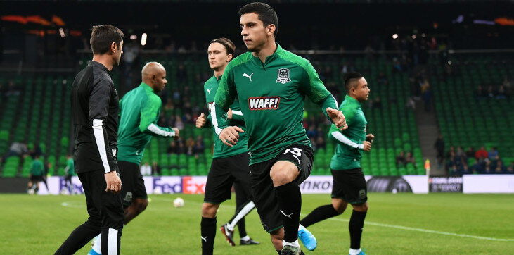 Магомед Шапи-Сулейманов на тренировке