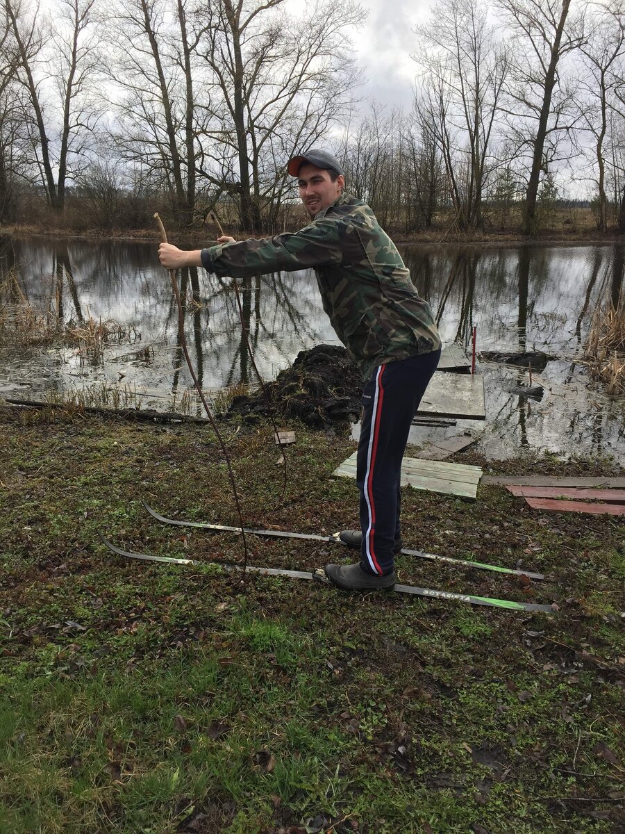 Это я в деревне был, щас я в городе уже