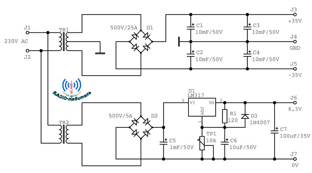 Возможный вариант источника питания