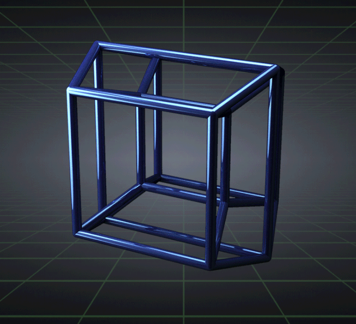 Куб из рамок для