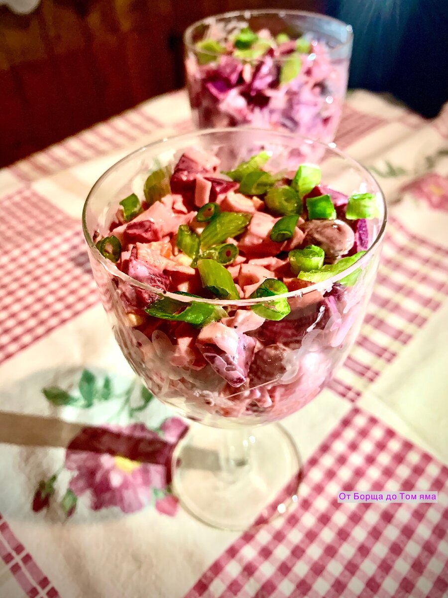 Оказывается, из свеклы и крабовых палочек можно приготовить вкусный салат |  От Борща до Том яма | Дзен