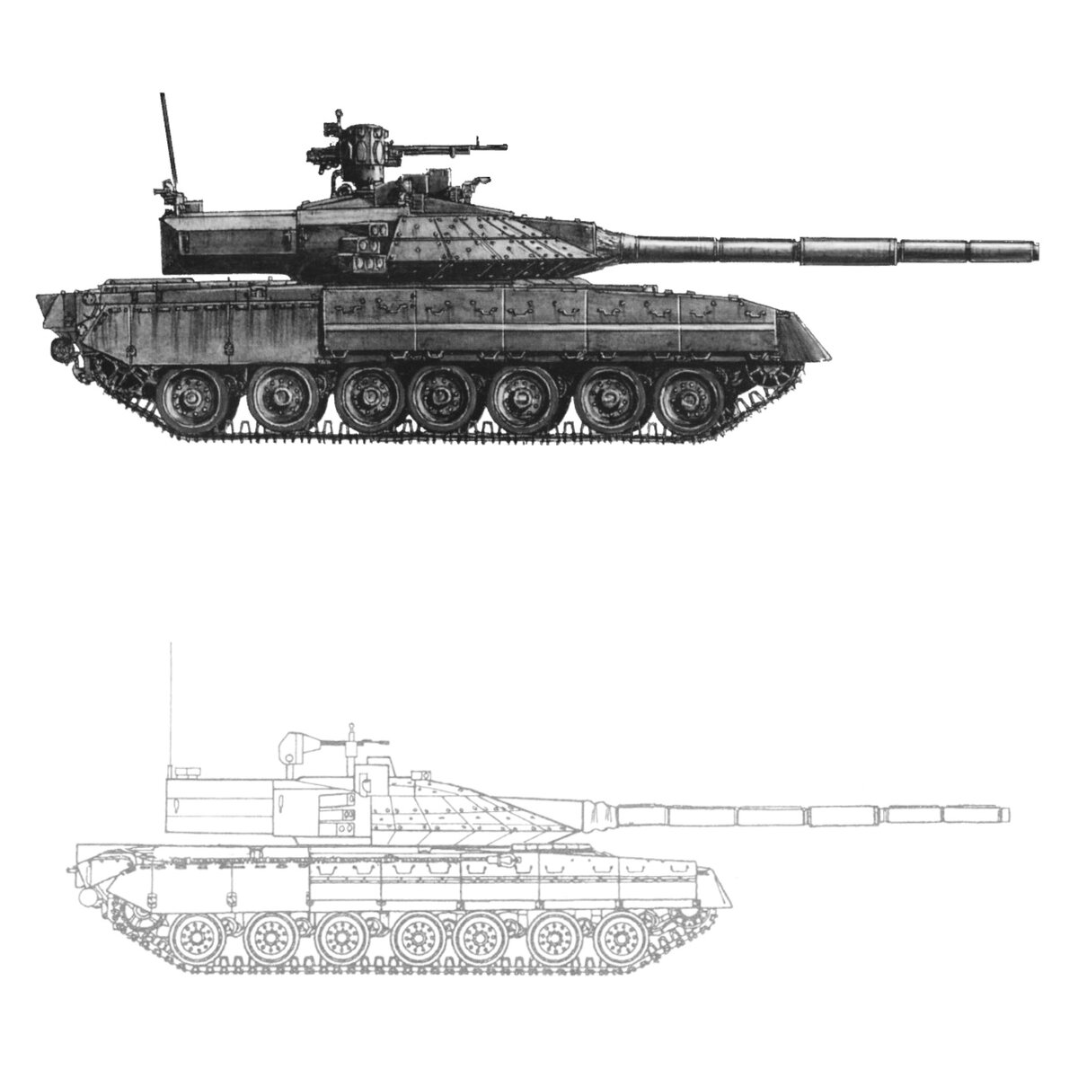 Черный орел танк чертеж