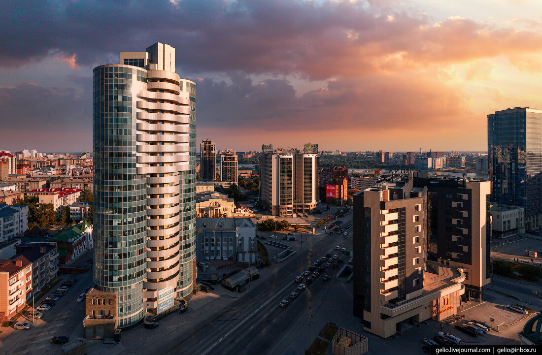 Самое высокое здание в Новосибирске
