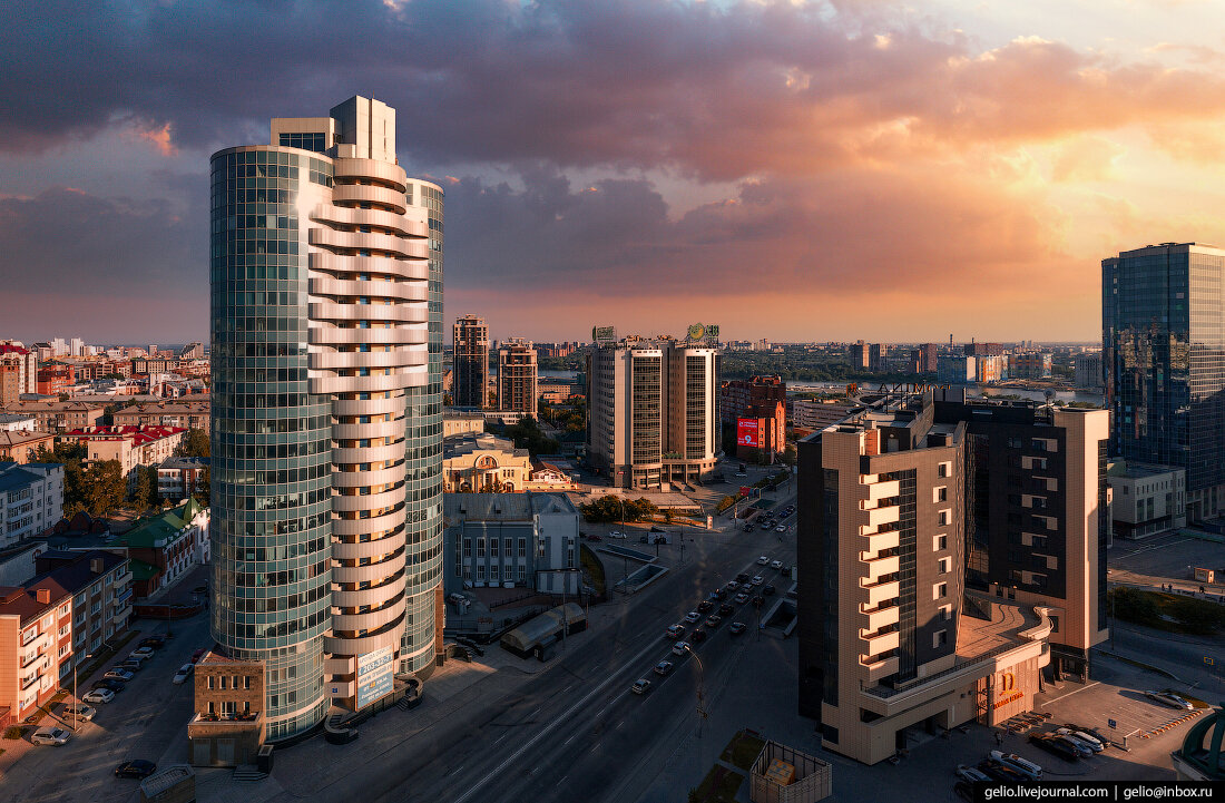 Небоскреб в новосибирске проект