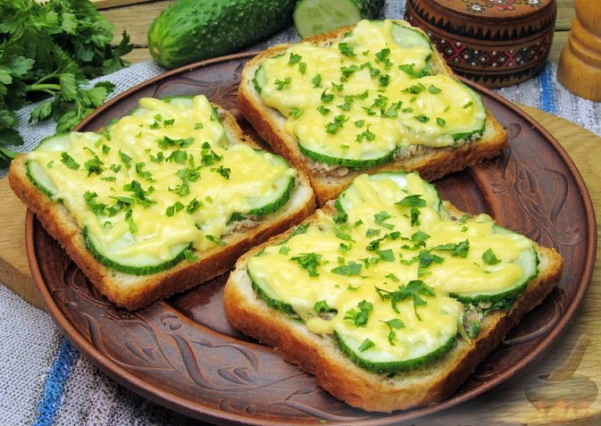 вариант сервировки 