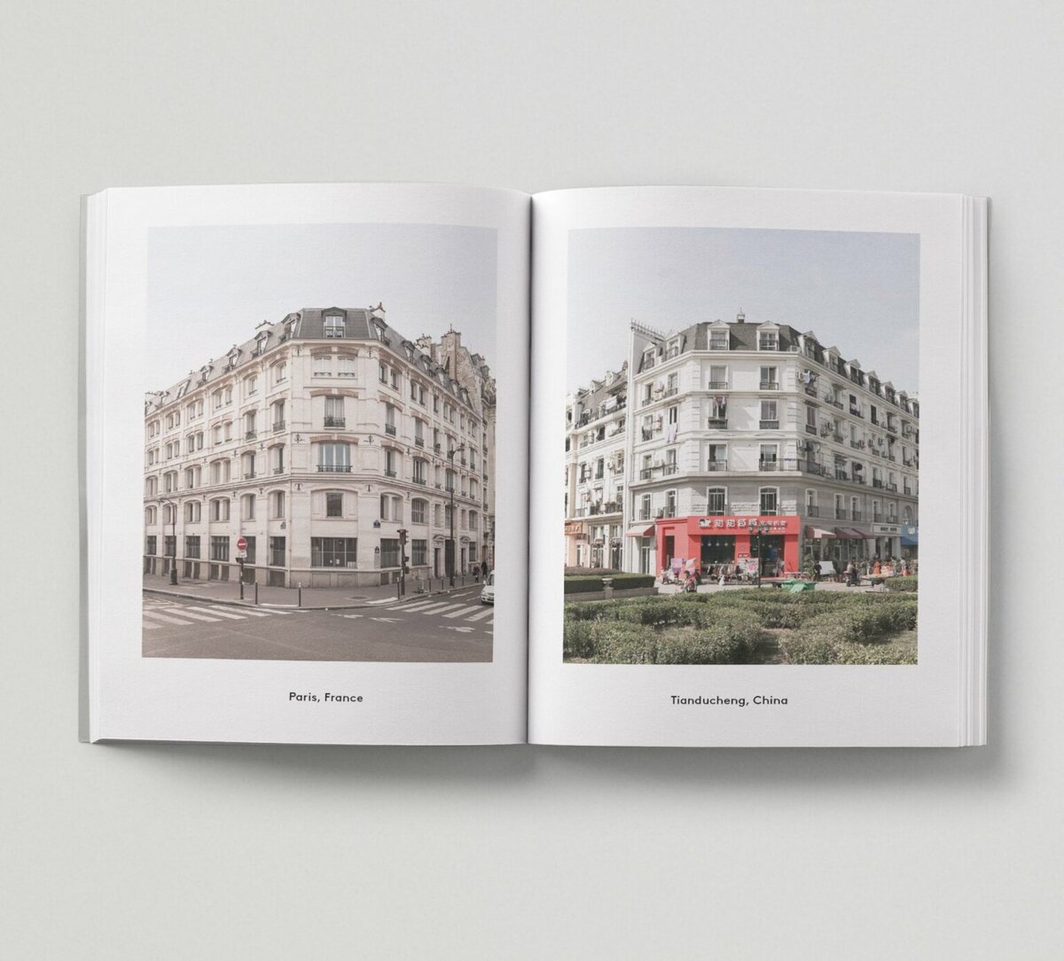 Их не отличить: издана книга «Париж, Китай», где китайские копии парижских зданий представлены бок о бок с оригиналами.