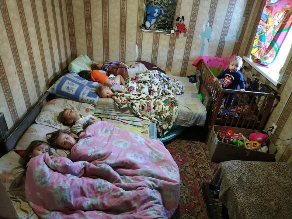 Фото из соцсетей Анны Слободяник, матери детей