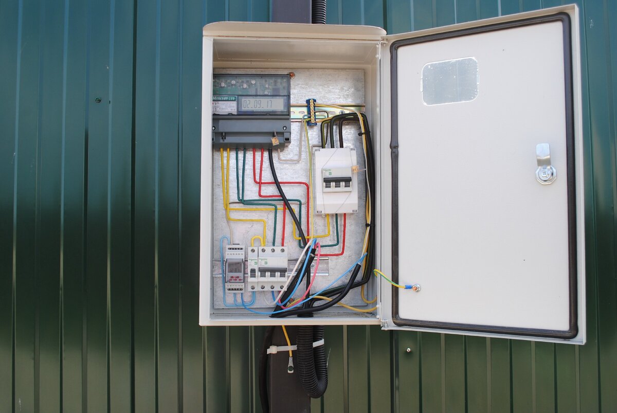 Мой электрощит.