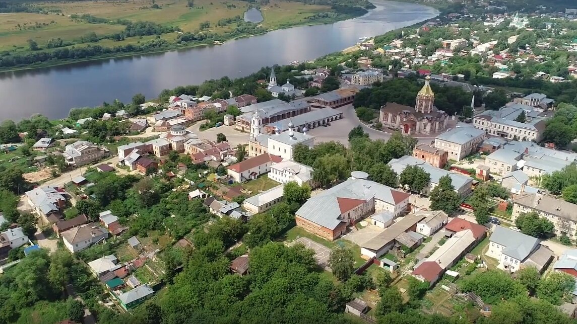 Город Касимов на реке Оке