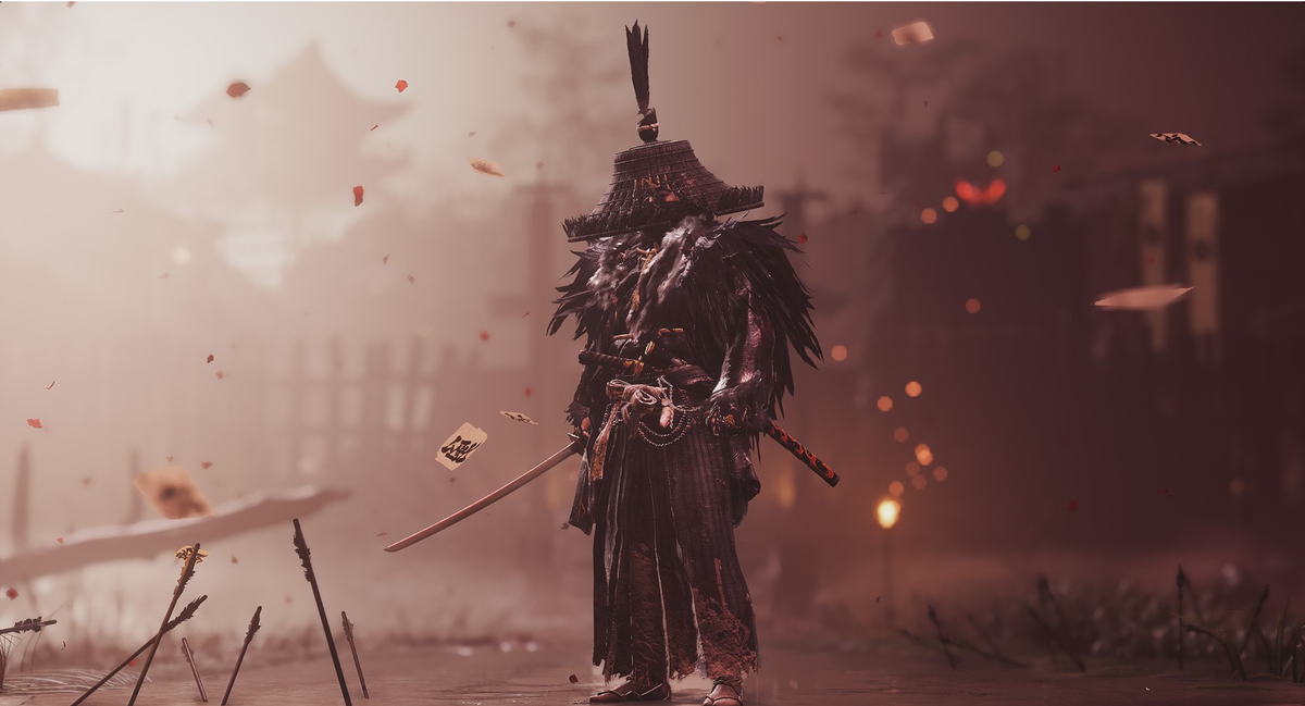 Наряд с отсылкой на игру "Bloodborne"