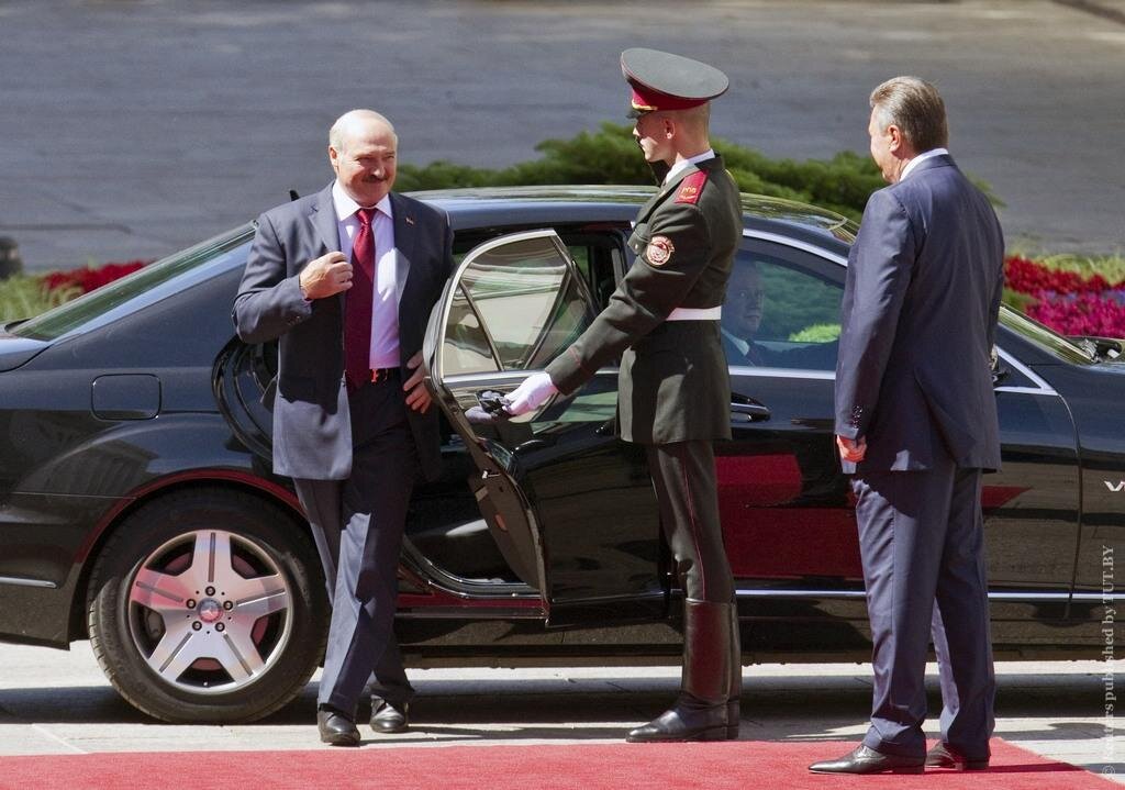 Maybach 62 Александра Лукашенко