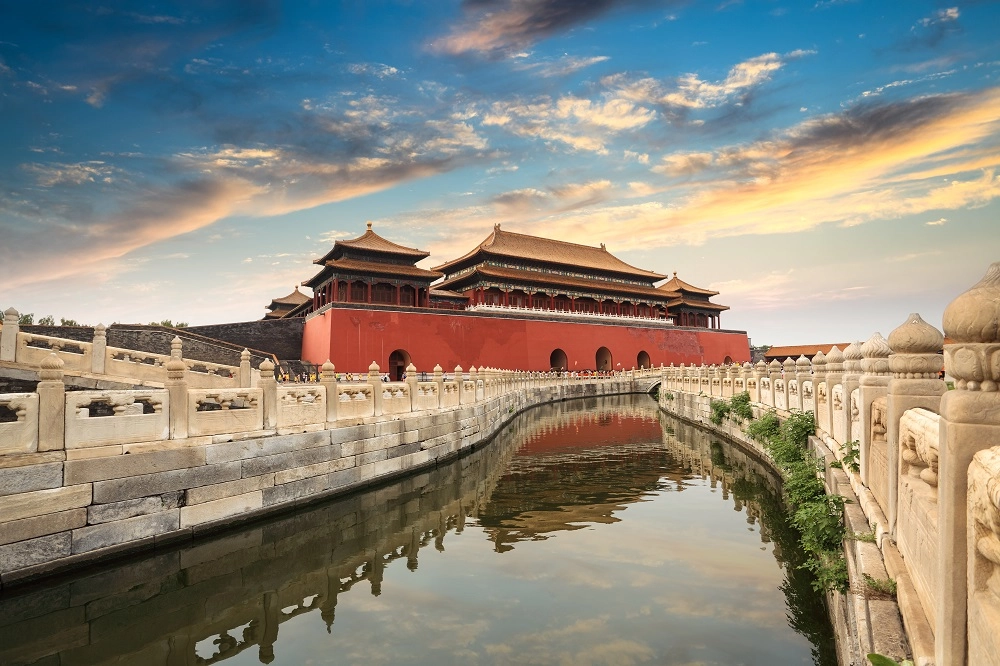 Forbidden city in beijing, China