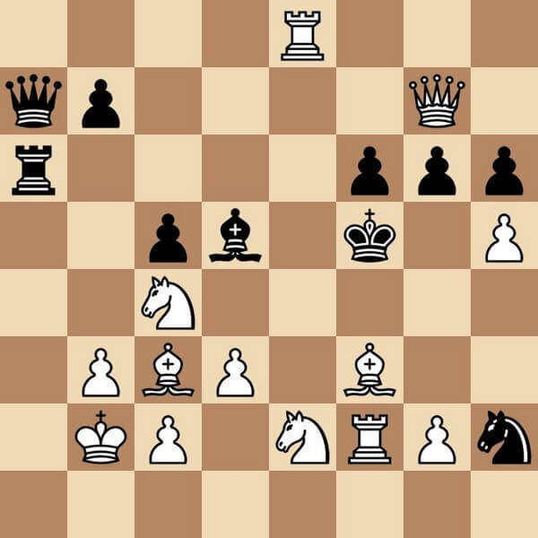 м1, ход белых