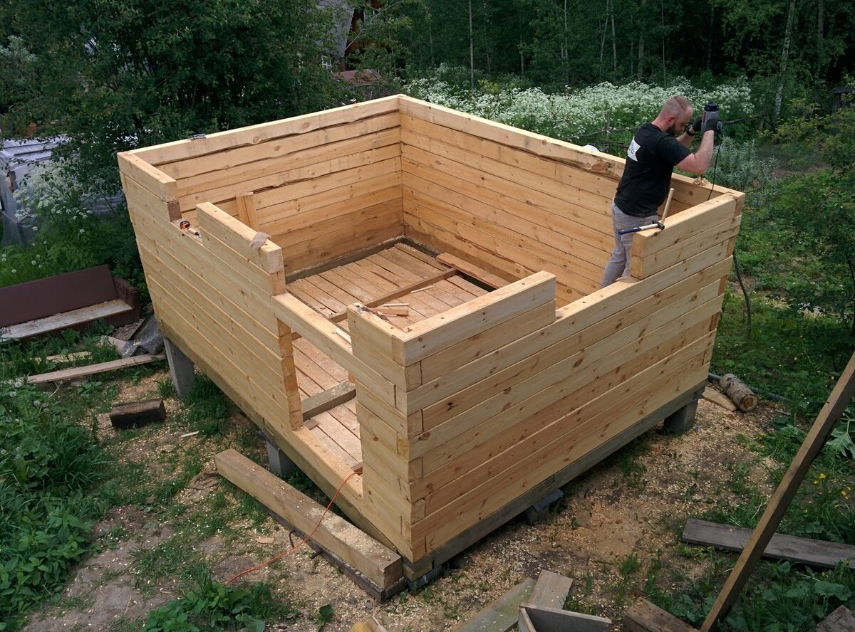 Пошаговая инструкция по строительству бани