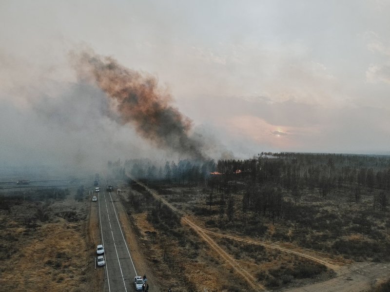 Лесной пожар 2020 года
Фото: Ксения Зимина