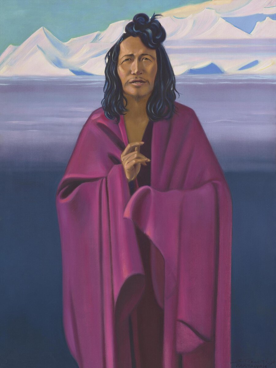 С. Н.Рерих, "Карма Дордже", 1934. http://gallery.facets.ru/