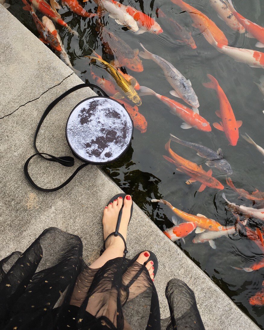 Сумка Луна со встроенной подсветкой. Яна Грищук 2017г. 