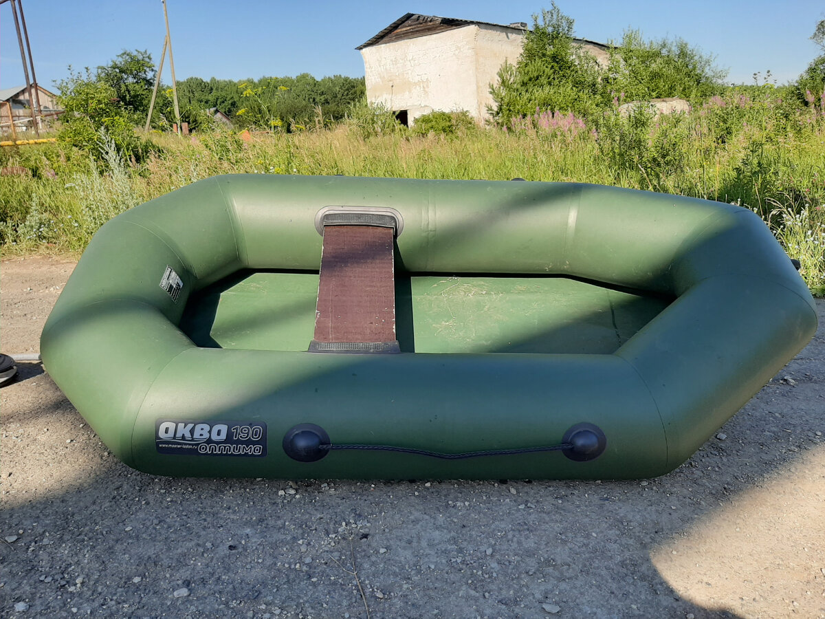 Одна из моих лодок. 