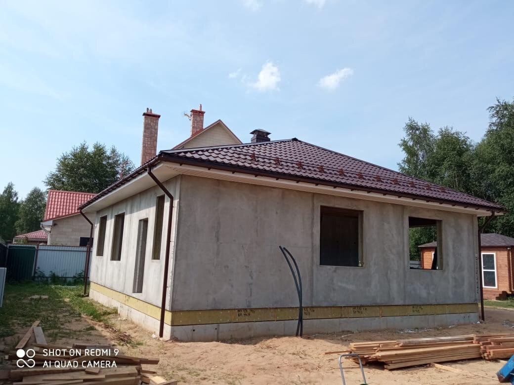 Дом по проекту БП-98/5 в Московской области