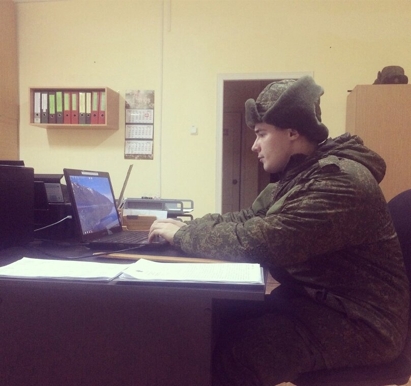 Разработка сайта в армии