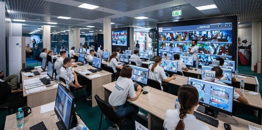 В Общественном штабе по наблюдению за выборами. Источник: mos.ru