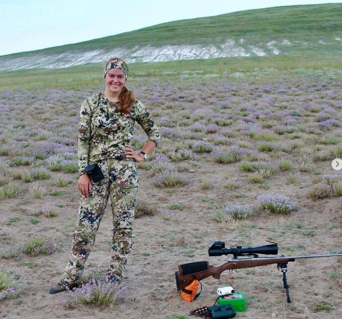 Татьяна Баулина. Фото с добычей по понятной причине не ставлю, шума вокруг этого дела и так хватает. Источник: https://www.instagram.com/fillederien/