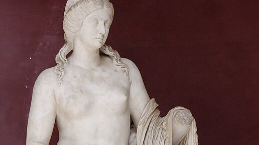 Афродита, копия со скульптуры Праксителя, самое красивое изображение женщины античности