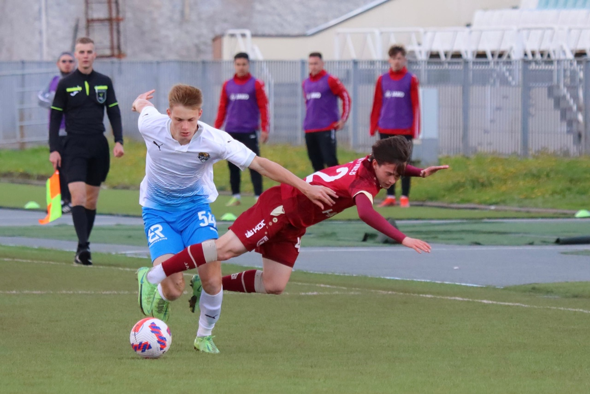 Рубин-м - Сочи-м. Фото из группы ВК https://vk.com/academy_fc_rubin