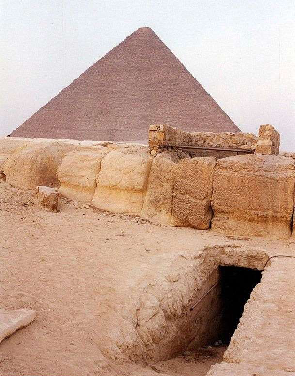 Вход в шахту Осириса