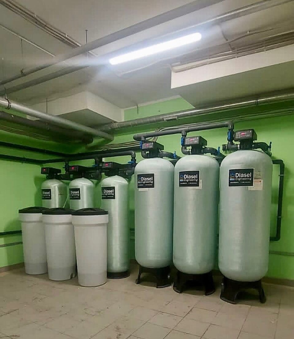 Пример системы водоподготовки для котлов 