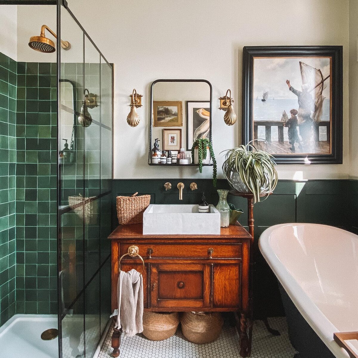    Современный интерьер ванной комнатыСоцсети