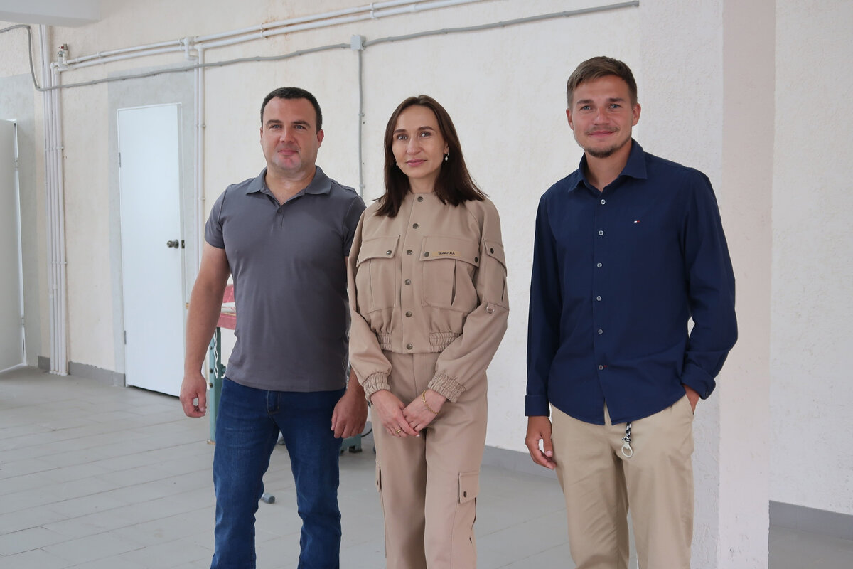 Павел Ахмедшин, Екатерина Лимарова и Николай Мелешкин