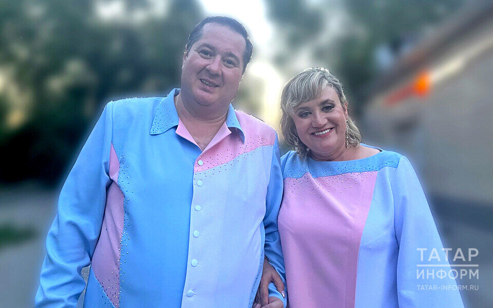 В брачный союз вступили известные артисты татарской эстрады Винарис Ильегет и Лилия Хамитова 