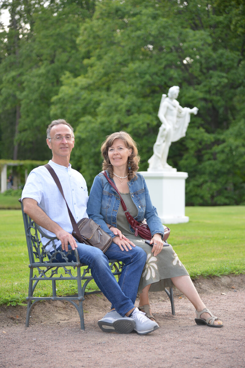 Мы в дворцово-парковом комплексе Ораниенбаум