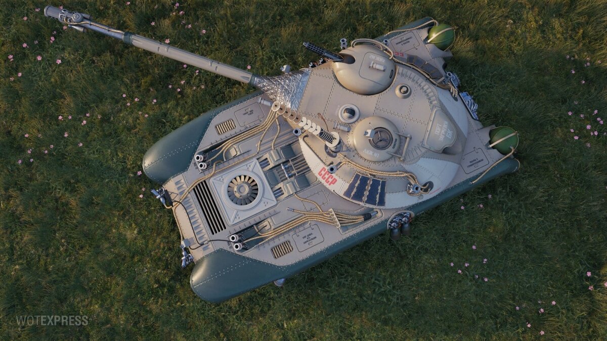3D-стиль "Альтаир-4" для К-91 в Мире танков 