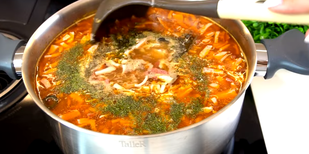 Как говорит мой муж "Вкуснее супа просто нет!": Солянка сборная мясная