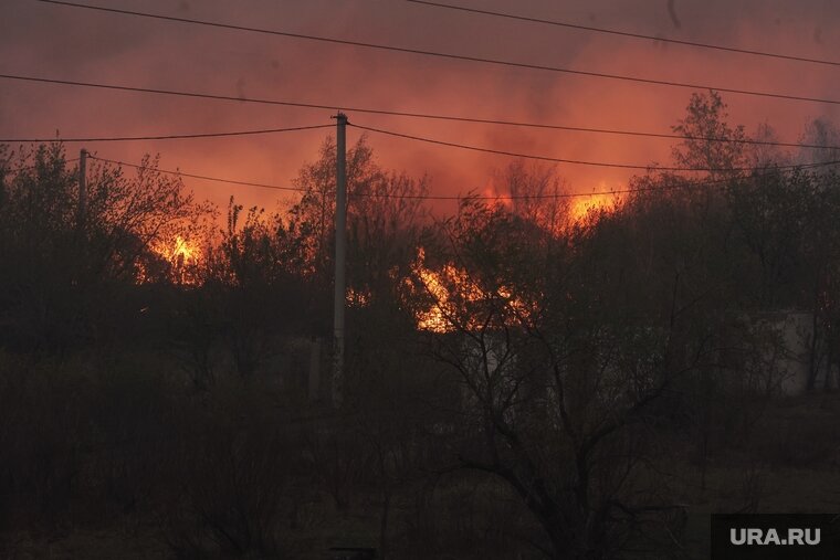    Пожары в Сосьве и Таежном были весной (архивное фото)
