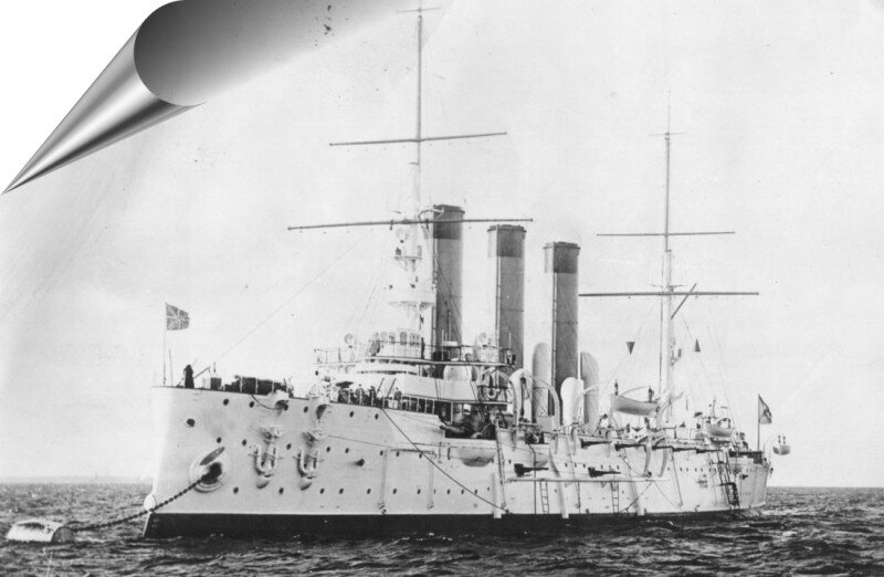 Бронепалубный крейсер "Диана", Российская Империя, 1901 год.