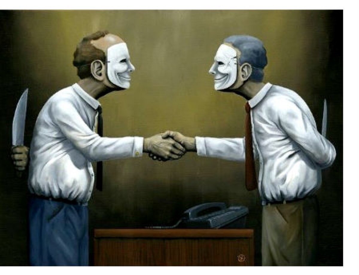 Определяем лицемера (картинка из интернета)