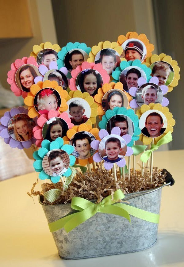 Подарок бабушке Семья