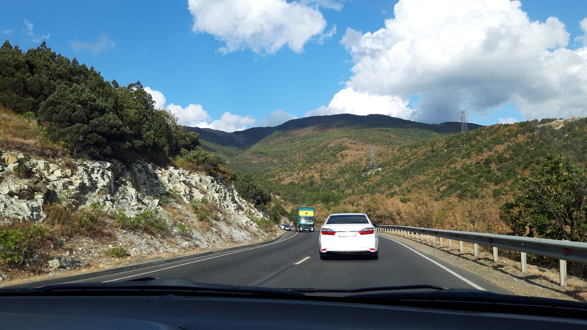 По дороге к морю...