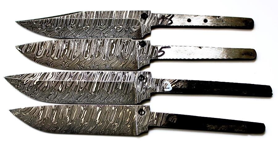 Ножи из дамасской стали – самостоятельное изготовление, уход, плюсы и минусы