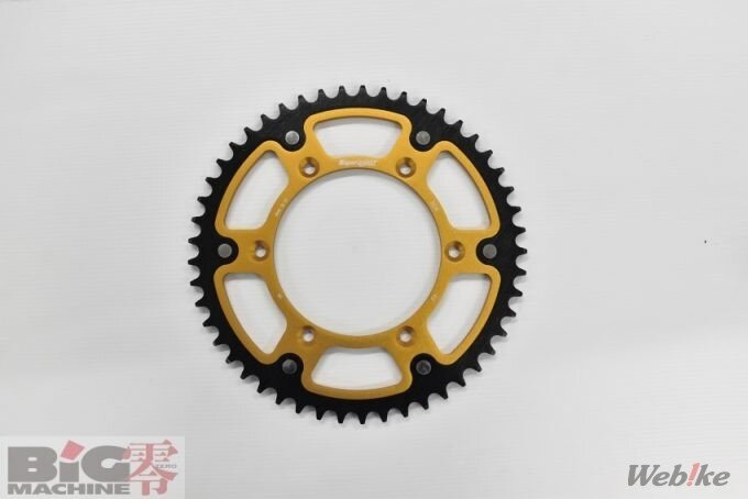 ▲ Это топовая модель линейки Supersprox, объединяющая в себе легкость и долговечность благодаря гибридной структуре – сталь в центральной части и алюминиевые зубья.