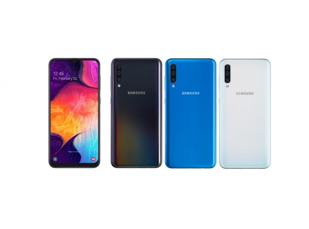 Все цвета Samsung  Galaxy A50