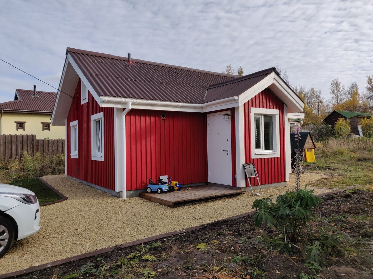  Компактный дом в шведском стиле